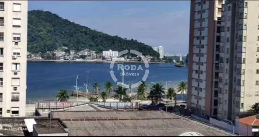 Ótimo apartamento , com vista privilegiada e incrível para o mar 2 dormitórios a uma quadra da praia do gonzaguinha em são vicente