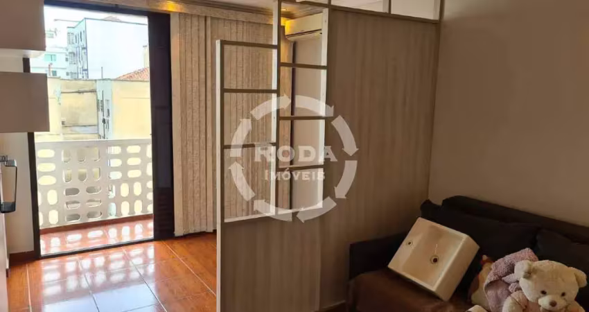 Apartamento à venda – 67m² | 1 dormitório | reformado e planejado | centro – são vicente/sp