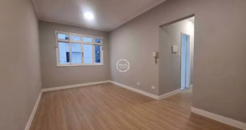 Apartamento com vista mar à venda – 50m² | 1 dormitório | reformado | centro – são vicente/sp