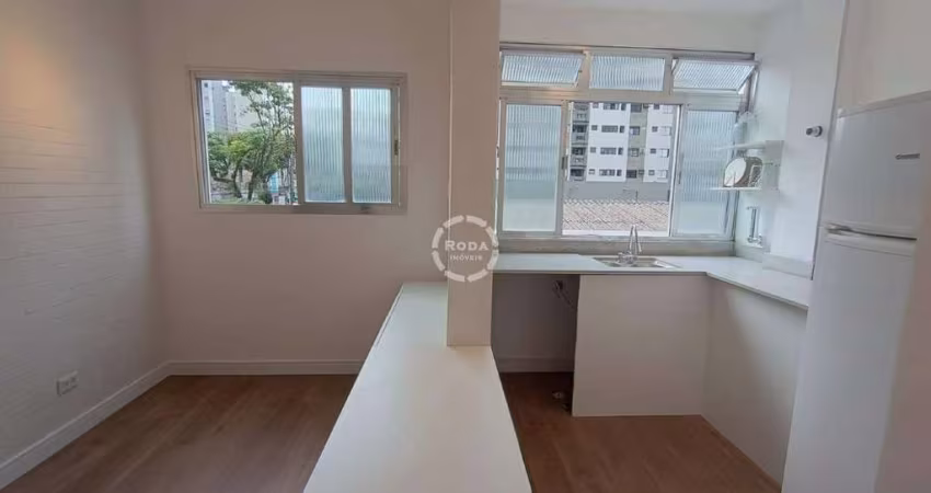 Apartamento Quadra da Praia do Boqueirão, Santos