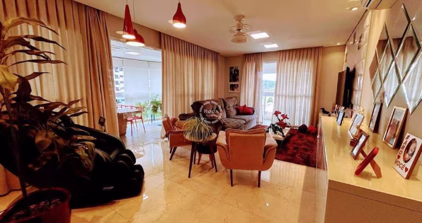 Apartamento amplo na Ponta da Praia | 186m² | 4 Dormitórios | Lazer Completo