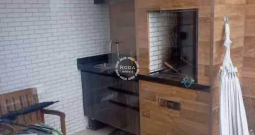 Cobertura Duplex à venda, 3 quartos, 1 suíte, 2 vagas, Marapé - Santos/SP