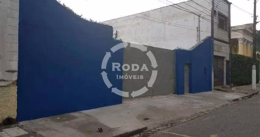 Terreno para aluguel, Vila Nova - Santos/SP