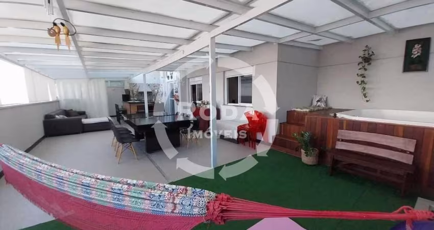 Apartamento Garden à venda, 2 quartos, 1 suíte, 1 vaga, Campo Grande - Santos/SP