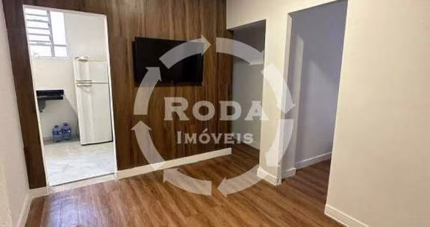 Apartamento 2 Dormitórios Venda Boqueirão Santos | Prédio na Praia | Modernizado | Vista Mar Lateral