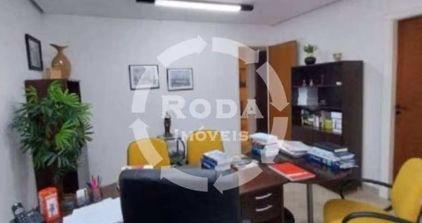 Conjunto Comercial 100m² no Ed. Cita di Consenza – Próx. ao Fórum de Santos