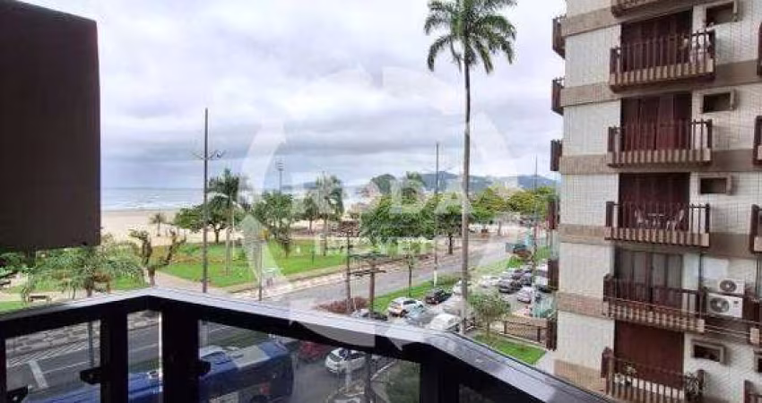 Apartamento alto padrão com 3 suítes vista mar 2 vagas demarcadas à venda na Pompéia - Santos