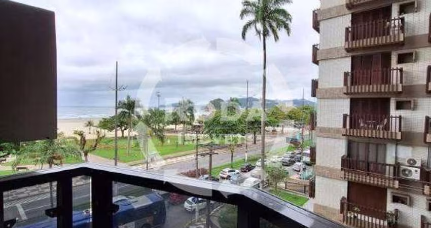 Apartamento alto padrão com 3 suítes vista mar 2 vagas demarcadas à venda na Pompéia - Santos