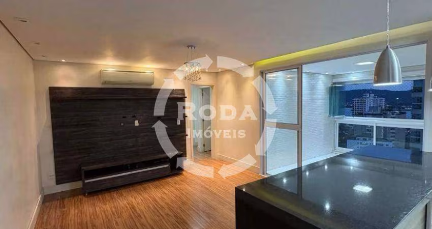 Apartamento à venda, 2 quartos, 1 suíte, 1 vaga, Ponta da Praia - Santos/SP