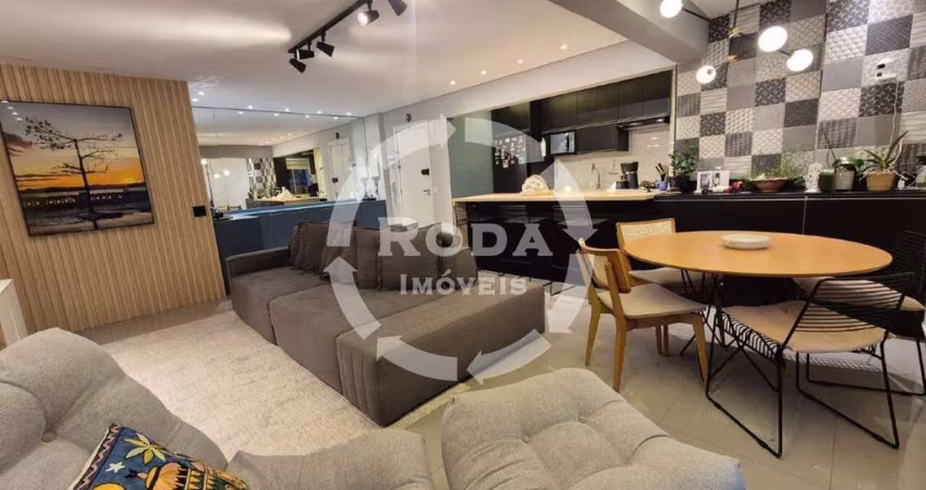 Apartamento à venda, 2 quartos, 1 suíte, 2 vagas, Marapé - Santos/SP