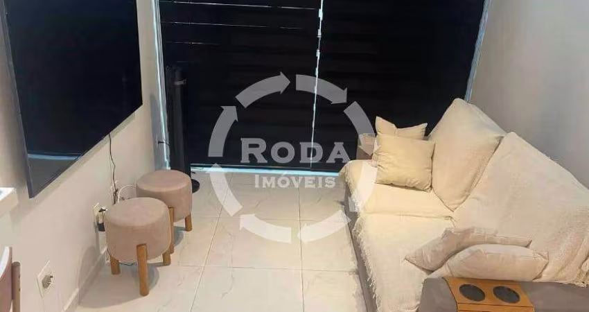 Loft para aluguel, 1 quarto, 1 vaga, Gonzaga - Santos/SP