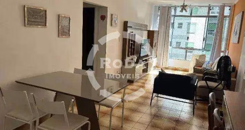 Excelente 1 Dormitório de 51m² ( 'VISTA MAR' ) em ótima Localização em Santos - SP
