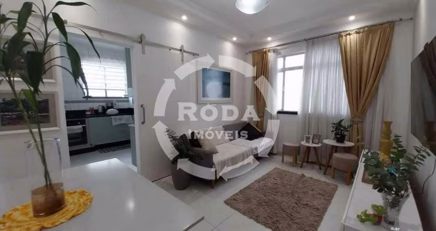 Apartamento à venda, 2 quartos, 1 suíte, 1 vaga, Boqueirão - Santos/SP