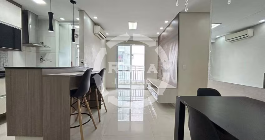 Apartamento 02 quartos Lazer Completo Marapé Santos/SP.