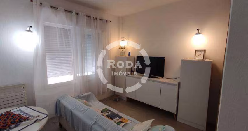 Apartamento à venda, 1 quarto, 1 vaga, José Menino - Santos/SP