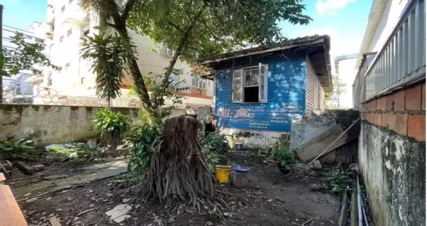 Excelente terreno de 234m² no bairro da aparecida - santos - sp