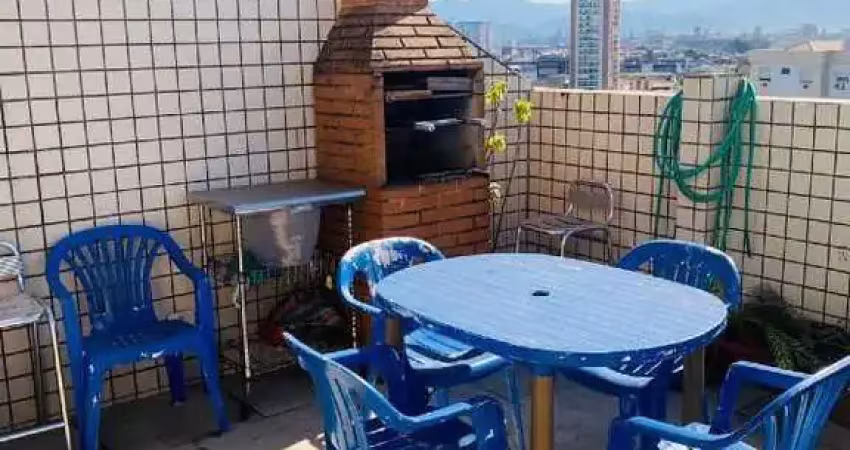 Excelente Cobertura Triplex 3 Dormitórios 142m² no Bairro do Boqueirão - Santos - SP