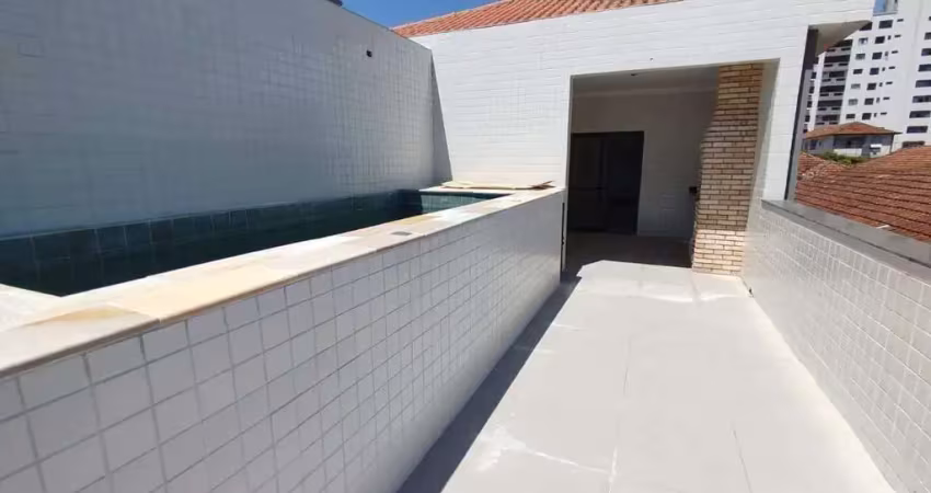 Sobreposta alta nova à venda – 3 suítes, espaço gourmet e piscina | santos
