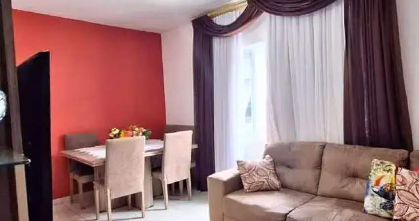 Apartamento amplo de 2 dormitórios com garagem à venda na encruzilhada, santos/sp