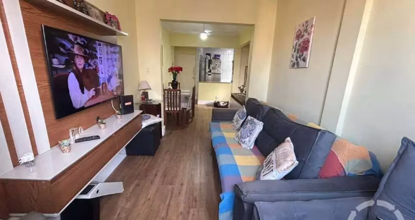 Apartamento de 49m² 1 dormitório na quadra da praia do embaré