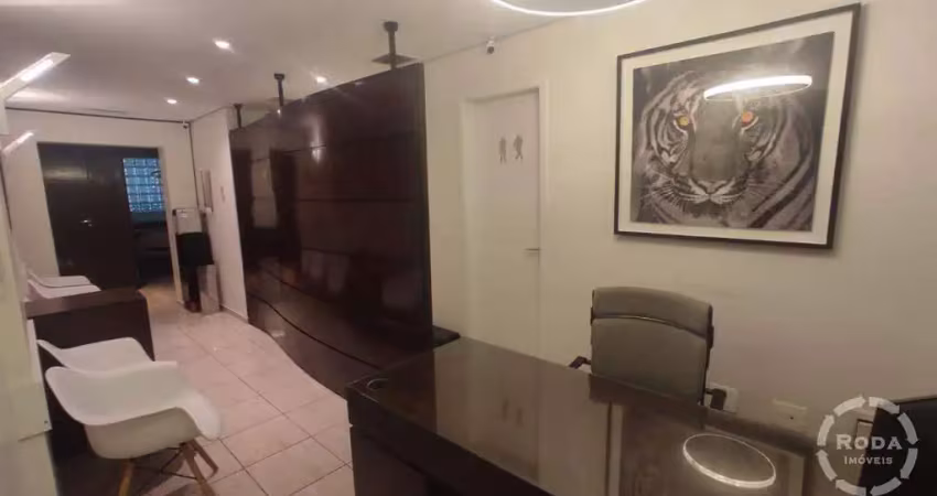 Sala comercial montada para consultório odontológico – gonzaga, santos/sp