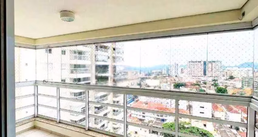 3 dormitórios, 1 suíte e 2 vagas – condomínio com lazer completo na vila belmiro - santos/sp