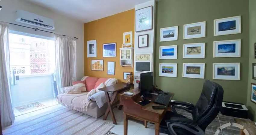Apartamento 1 quarto reformado lindo no boqueirão 2 quadras da praia - santos