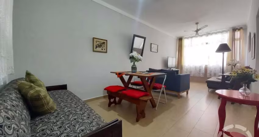 Amplo 1 dormitório com vista lateral da praia – pompéia, santos