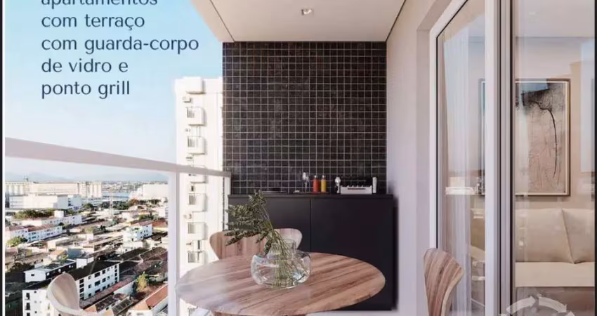 Apartamento com 1 quarto à venda na Rua Conselheiro João Alfredo, --, Macuco, Santos