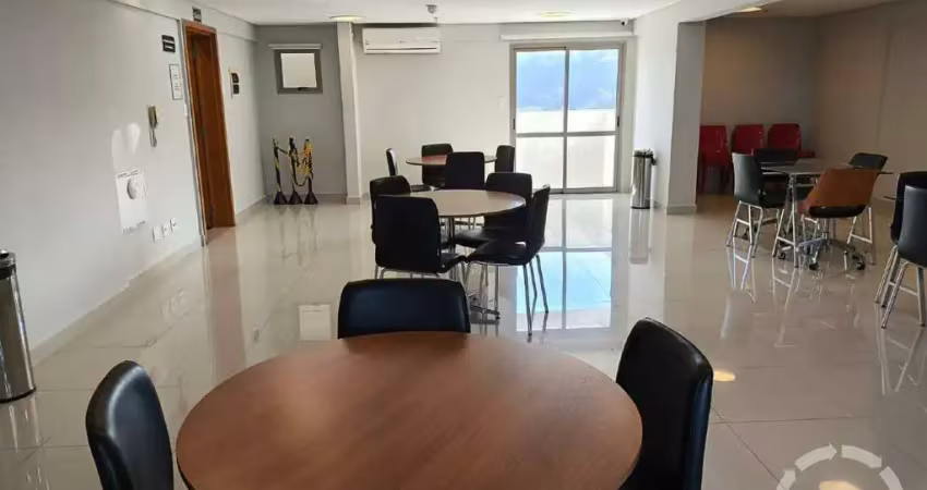 Sala comercial para locação, mobiliada, na vila mathias, em santos (sp)
