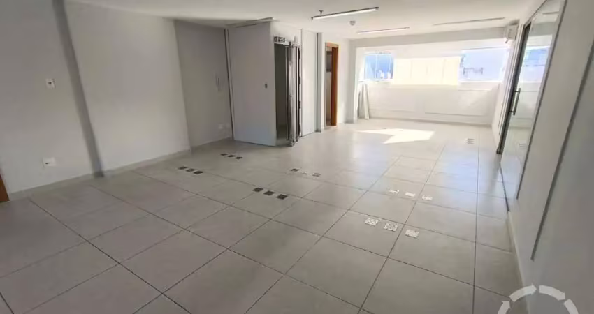 Sala comercial para locação, mobiliada, na vila mathias, em santos (sp)
