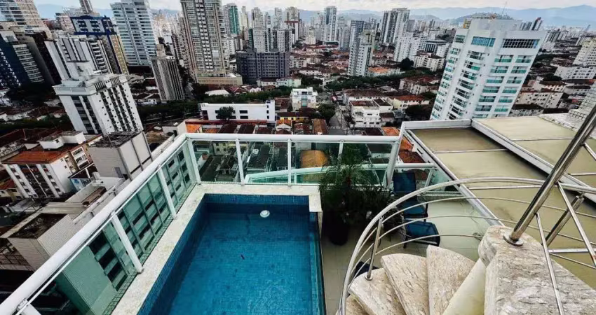 Apartamento com 4 quartos à venda na Rua Castro Alves, --, Embaré, Santos