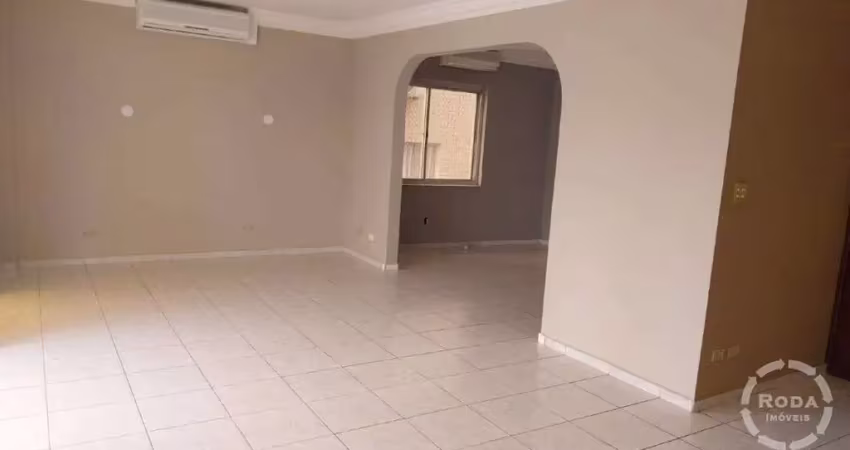 Apartamento para locação – 198 m² – 4 dormitórios – 2 suítes – frente – 5º andar – 2 vagas privativas