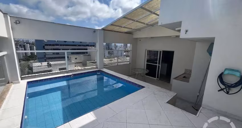 Cobertura na ponta da praia – 2 dormitórios | terraço privativo