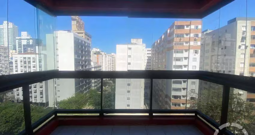 Apartamento para aluguel, 2 quartos, 1 suíte, 1 vaga, ponta da praia - santos/sp