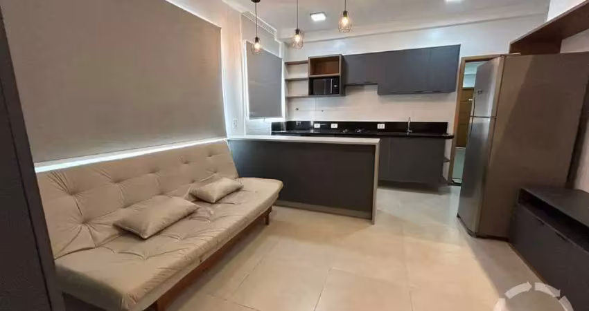 Aluguel - studio mobiliado - josé menino, santos/sp