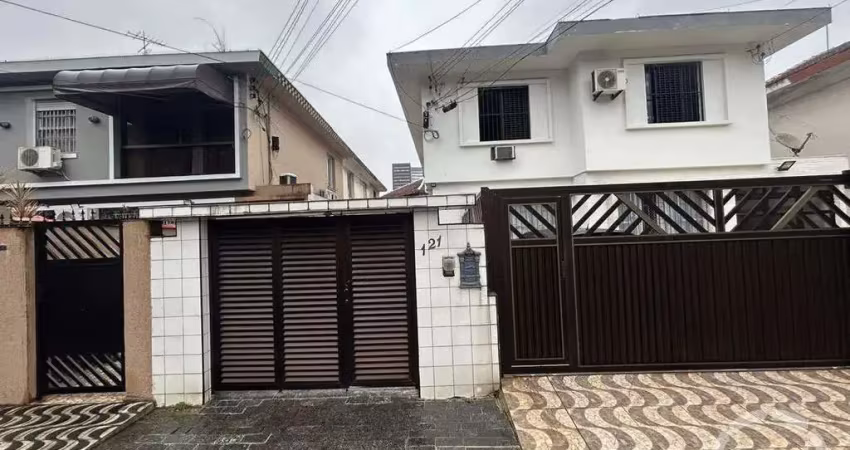 Sobrado geminado em vila mathias, santos – 86 m² internos + 86 m² externos por r$ 475.000,00