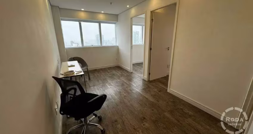 Sala comercial à venda no bairro da vila belmiro em santos