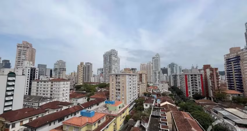 Cobertura no gonzaga – 2 dormitórios (1 suíte) - piscina e churrasqueira