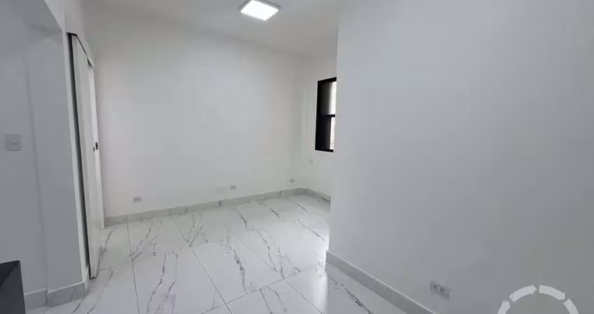Apartamento com vista mar na ponta da praia – 1 dormitório (suíte) - reformado