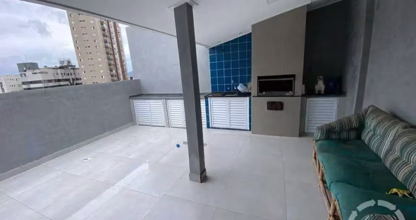 Cobertura duplex à venda em macuco, santos – 3 dormitórios, 2 vagas, 160 m² internos + 190 m² externos