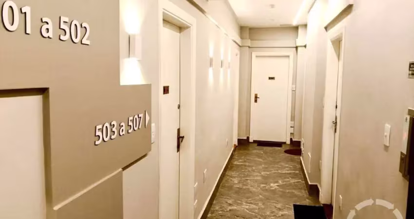 Sala living 32m² em embaré, santos – financiamento aceito, 1 quarto, 1 vaga