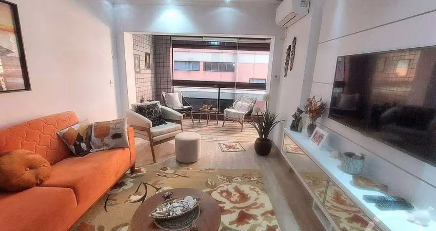 Apartamento porteira fechada com 3 dormitórios 1 suite a venda na aparecida, santos/sp