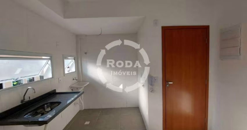 Apartamento à venda, 2 dormitórios, 1 vaga de garagem, Estuário, Santos/SP