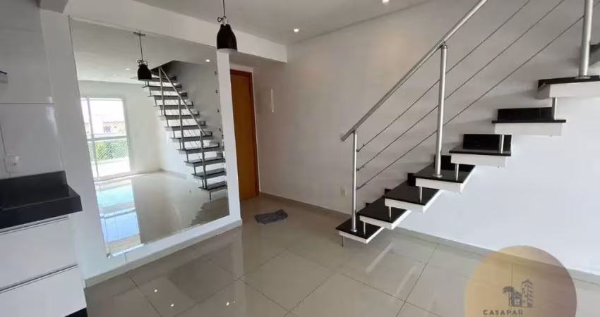 Cobertura à venda com 128m², 2 dormitórios com espaço gourmet e 3 vagas
