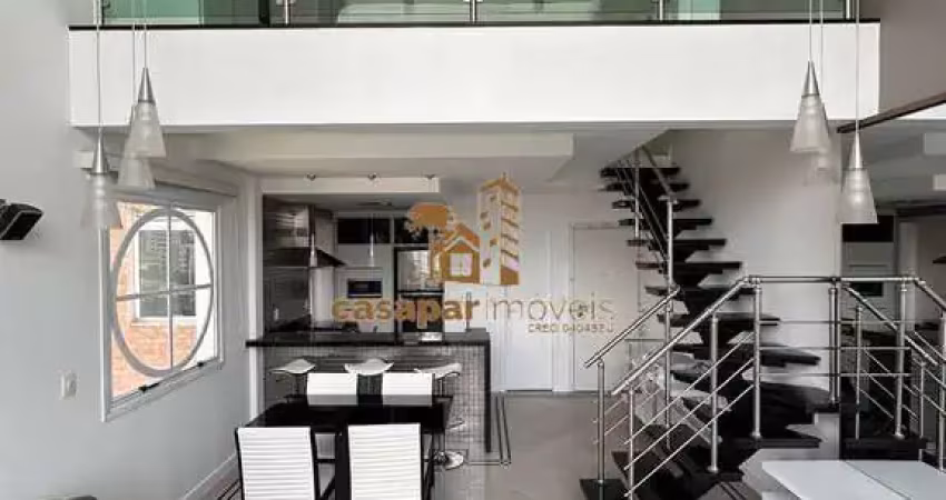 Loft duplex com 75m², vista para o ceret e  shopping analia franco
