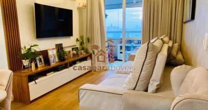 Apartamento à Venda com 78m², 3 Quartos no Campestre, 2 Vagas com Deposito