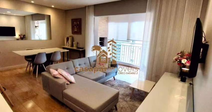 Apartamento à Venda com 96m², 3 Quartos, Sacada Gourmet e Lazer Completo