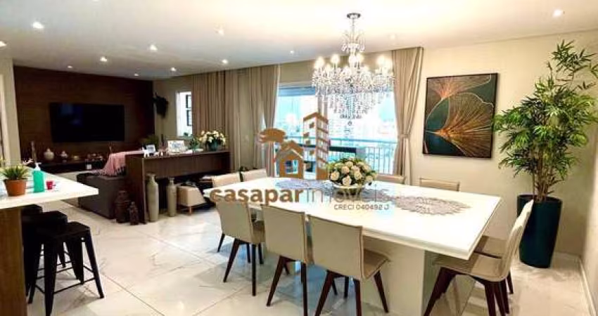 Apartamento para Locação com 125m², 3 Quartos com 3 Vagas e  Lazer Completo