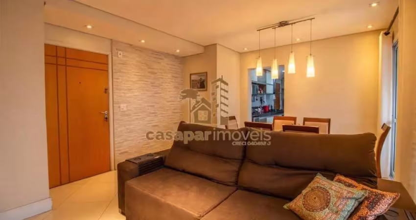 Aconchegante apartamento à venda com 108m², 3 dormitórios e 3 vagas